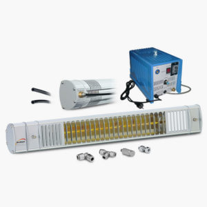 PERFECTCLIME TERM 2000 IP67 ALU POLIERT 1650 Watt 2 PC2000 04